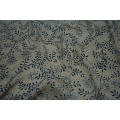 Tissu 100% polyester imprimé satiné marteau Sea Island